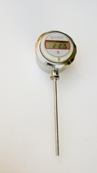 Picture of Temperatures Sensor with battery powered LCD Display