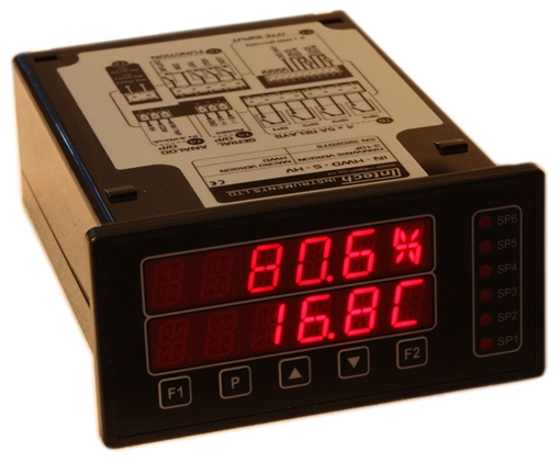 Picture of Intech IN-HWD (rev 2) - Humidity and Temperature Indicator/Transmitter: