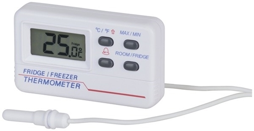 Digital Freezer Fridge Thermometer LCD Display Refrigerator Thermometer with Digital Alarm 