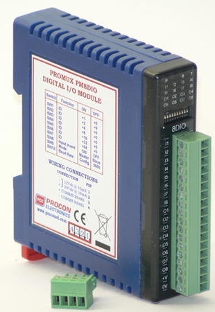 Picture of Procon PM8DIO - 8 Digital Input/ Output Module (RS485)