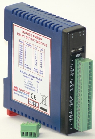 Picture of Procon PM4RO - 4 Relay Output Module (RS485)