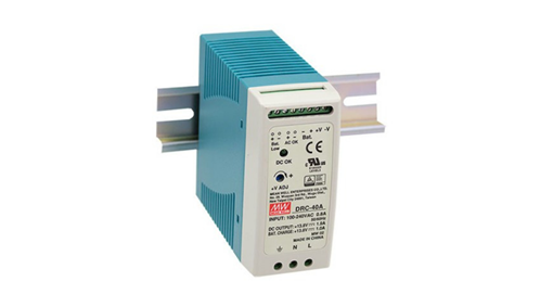 Picture of DRC-40A - 40W single output w/ battery charger (AC/DC DIN)