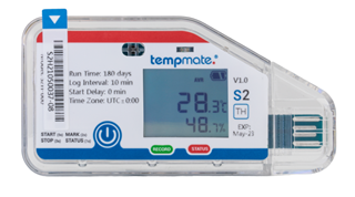 Picture of Tempmate -S2 - Single-Use Temp/RH Data Logger