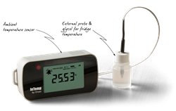 Picture of InTemp CX402 Vaccine Medical Fridge Temperature Bluetooth Data Logger (with Glycol)